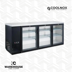 3 Door Bar and Beverage Cooler (Hinge Doors)