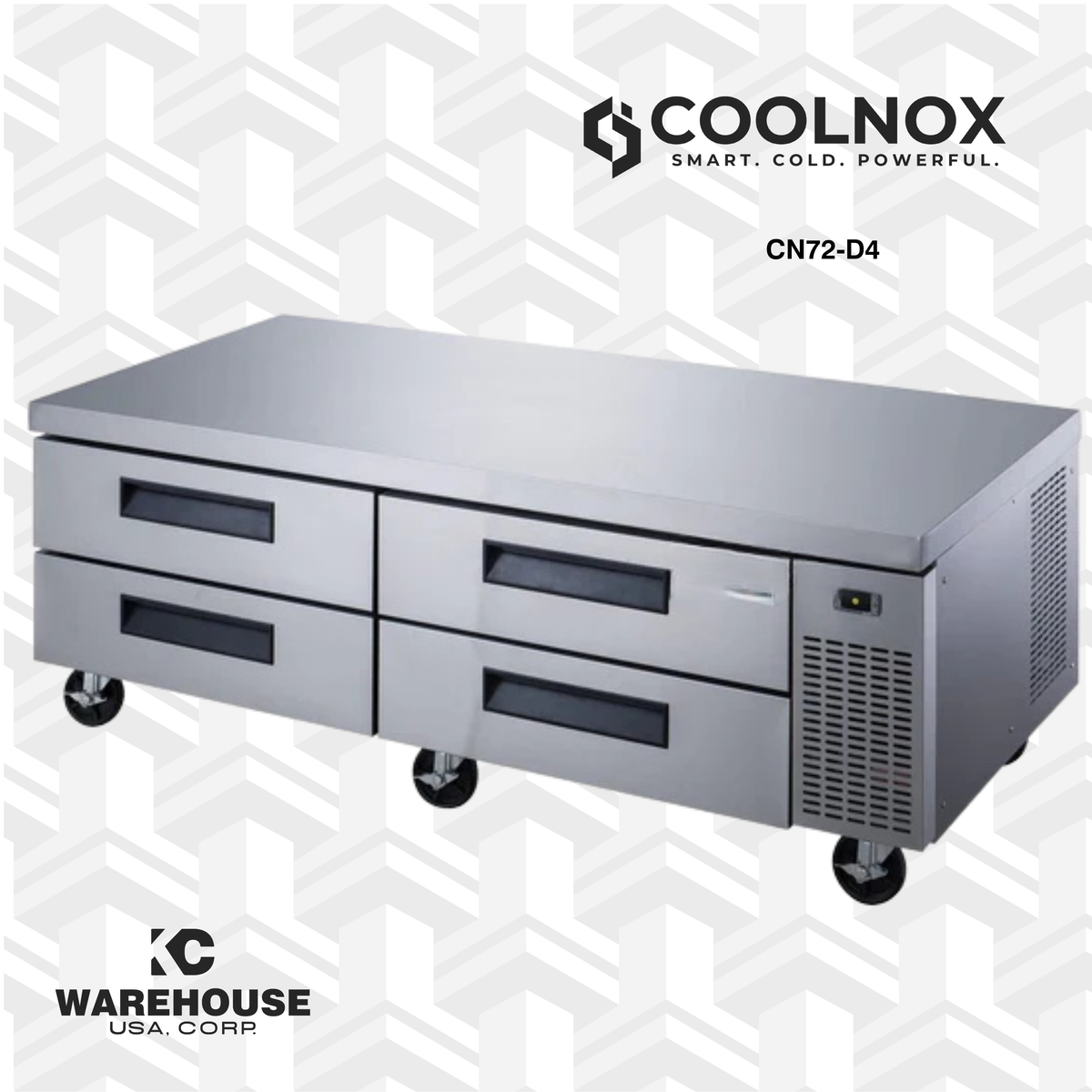 Chef Base Refrigerator with 4 Drawers